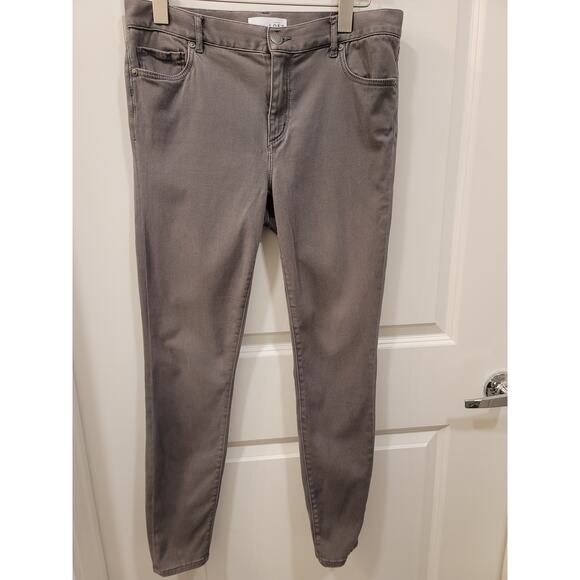 Loft Modern Skinny Jeans Grey - Picture 1 of 6